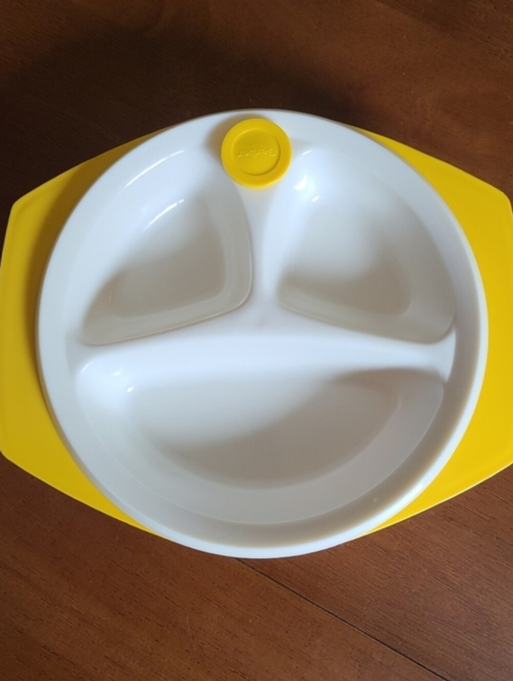 Vintage Gerber Hot / Cold Strong Suction Divided Plate for Babies Toddlers Kids - Picture 6 of 6